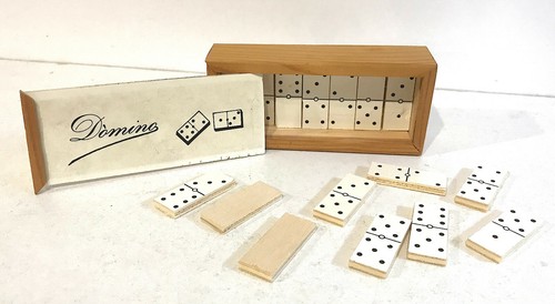 Ancien jeu domino bois - domino,