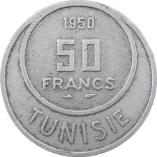 Tunisia French Colony 50