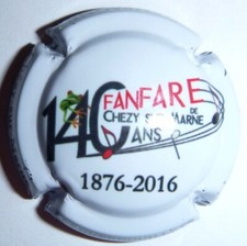 Capsule de Champagne:  MOUTARDIER Ph. Fanfare de Chézy sur Marne 140 ANS ,n°47