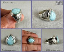 BELLE Bague en Argent 925 et