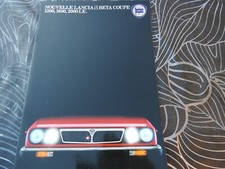 catalogue lancia beta Coupé  1300 / 1600 / 2000 - 1981
