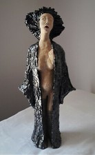 SCULPTURE " Lunaire " terre