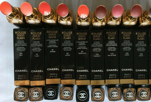 Lot rouge levres chanel - a,