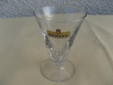 Pastis berger ancien verre - pastis,