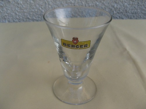 Pastis berger ancien verre - pastis,
