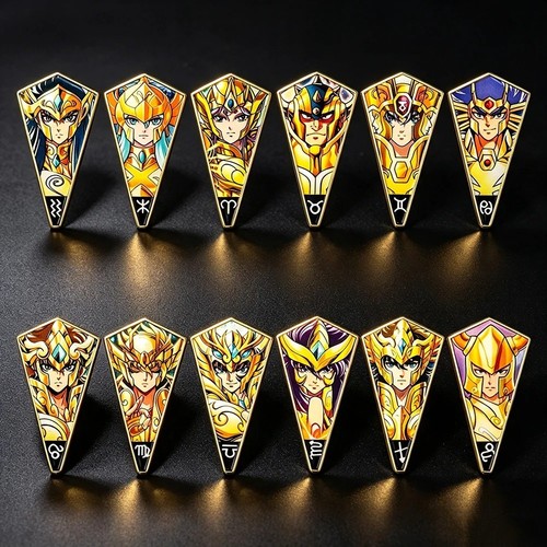 Lot pins saint seiya - 12,