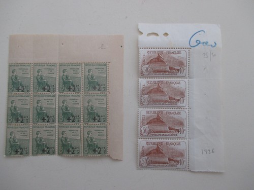 Timbres 1926 orphelins la - 1926., de