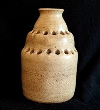 VASE PIQUE FLEURS GRES DU