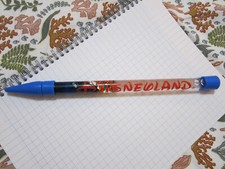 Stylo Géant Bleu Paillettes Multicolore Giant Pen Pencil Glitter Mickey Disney