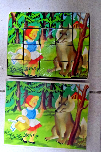Ancien jeu cubes - jeu,