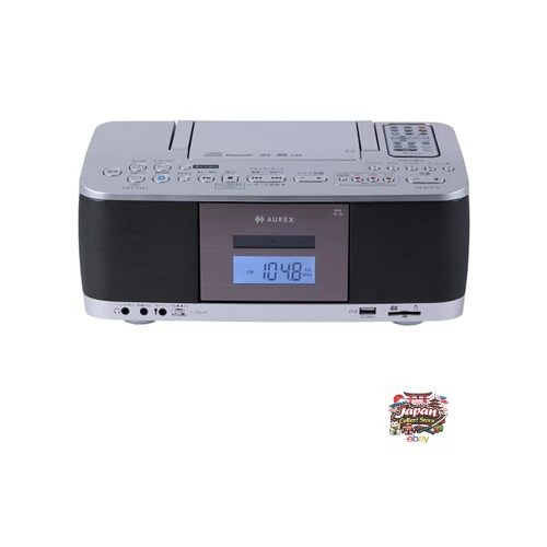 Lecteur cassette radio argent