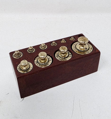 Ancienne boite poids - ancienne,