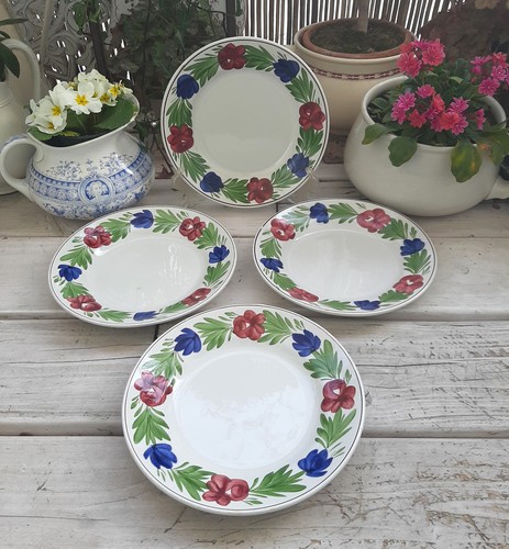Assiettes plates niderviller - plates,
