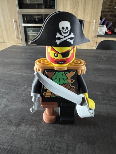 Figurine pirate barbe - figurine,