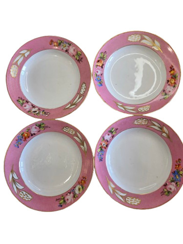Assiettes creuses porcelaine - 4,