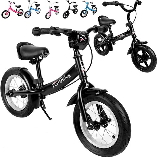 Vélo enfant noir bleu rose - enfant,