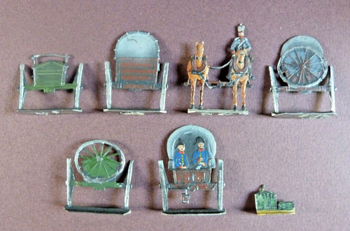 Plats étain zinnfiguren - d'étain,