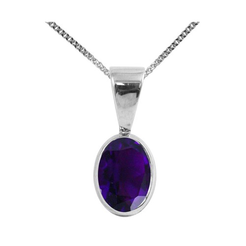 Argent sterling améthyste - sterling,