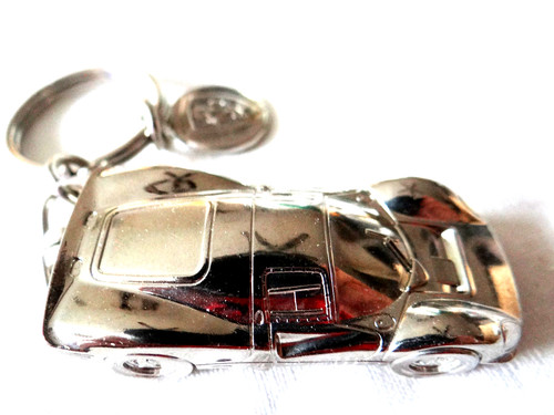 Porte clés automobile - automobile, chromé