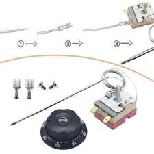 Thermostat capillaire 16A 50-300°C pour four/friteuse