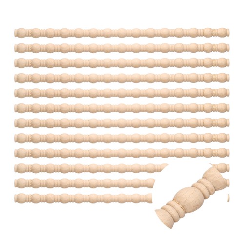 12pcs moulure bois décorative - bois,