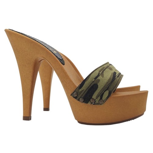 Mules camouflage hautes - camouflage,