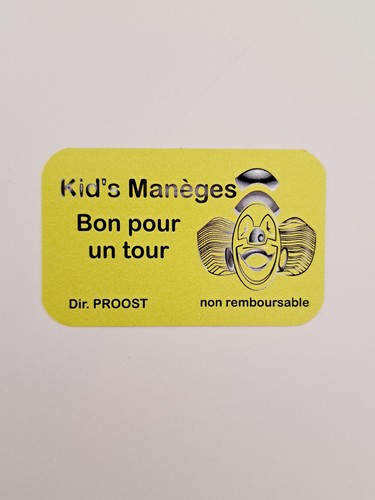 Ticket manège kid - de,
