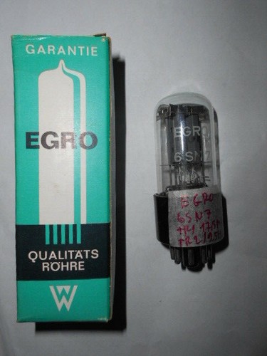 Egro valve 6sn7gt - valve,