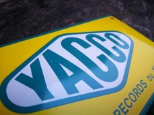 Plaque émaillée YACCO Enamel