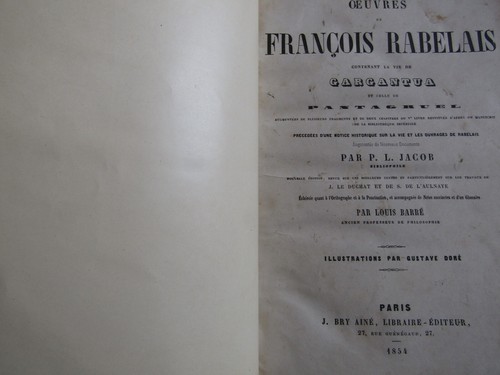 Rabelais oeuvres - rabelais, /