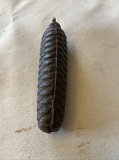 Ancien Poids d’Horloge Pomme de Pin 375 g H:12,5 cm