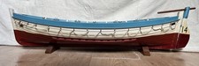 Maquette en bois bateau : Canot de sauvetage du Titanic.