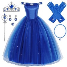 Robe Princesse Bleu Cendrillon