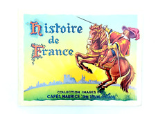 Album d'images à compléter - CAFE MAURICE -Histoire de France - 27x21 - 1952's