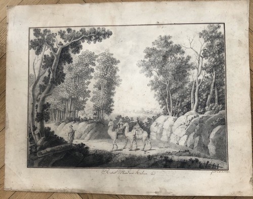 Dessin scène biblique - scène,