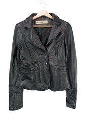 STRADIVARIUS Veste en cuir