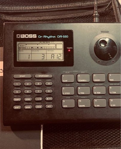 Boite rythmes boss 550 - rythmes,