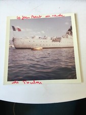 Ancienne Photo Polaroid Navire