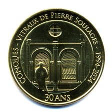 12 CONQUES Abbatiale, Vitraux