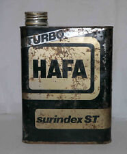 1 x bidon d'huile vide Hafa