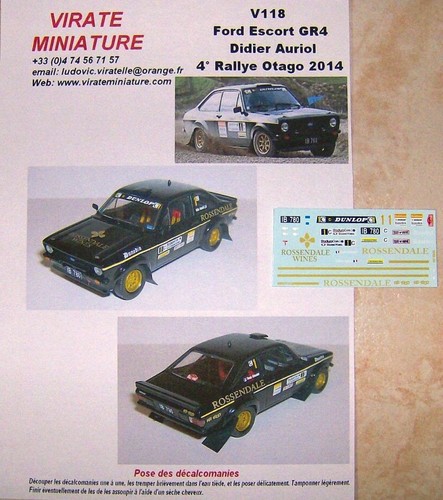 V118 ford escort mk2 gr4 - ford,