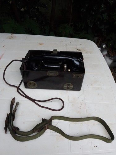 Ancien telephone militaire - ancien,
