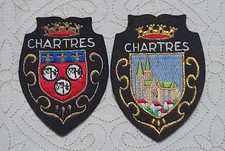 Ecusson brodé de Chartres