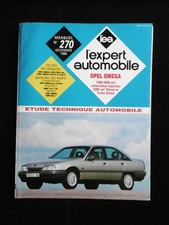 OPEL OMEGA L'expert automobile N°270  Déc. 1989  revue étude technique - Complet