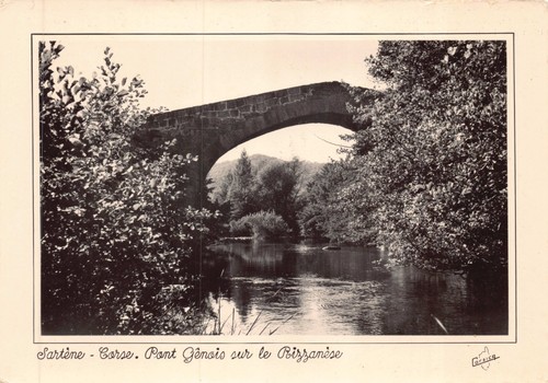 Cpsm sartène pont - cpsm, (corse)