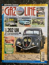Magazine Gazoline N°171 Peugeot camionnette 202 UH