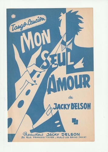 Partition mon seul amour tango - seul,