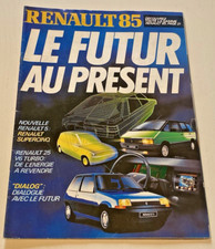 Brochure Publicitaire Gamme RENAULT 1985 - Alpine V6 & R5 Turbo 2 - Bel Etat.