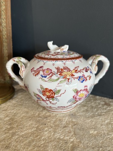 Sucrier ancien porcelaine - ancien, en