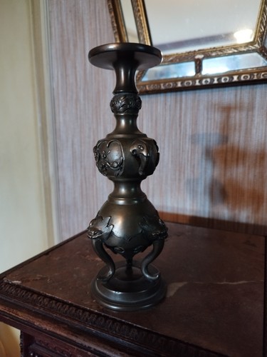 Bougeoir bronze extrême - bronze,